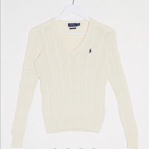 Polo Ralph Lauren sport size small white/ ivory
